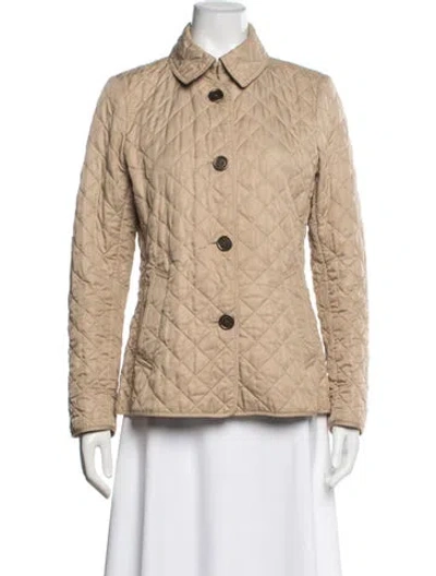 Pre-owned Burberry Jacket In Neutrals