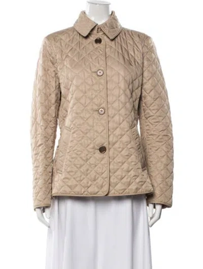 Pre-owned Burberry Jacket In Neutrals