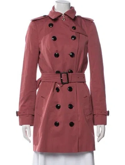 Pre-owned Burberry Jacket In Pink