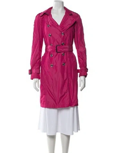 Pre-owned Burberry Jacket In Pink