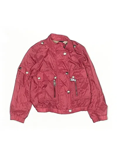 Pre-owned Burberry Kids' Jacket In Red