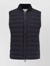 Burberry Jacket Sleeveless Padded Ribbed Collar