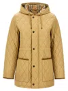 Burberry Jacket Stitching Casual Jackets And Parka In Flax
