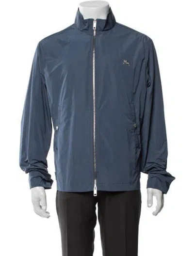 Pre-owned Burberry Jacket W/ Tags In Blue