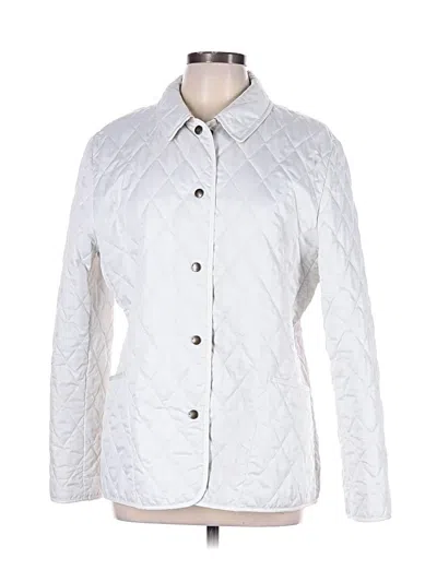 Pre-owned Burberry Jacket In White