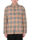 Burberry Men's Jacket With Check Pattern | Size Xl | 8043839