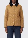 Burberry Jacket Woman In Brown