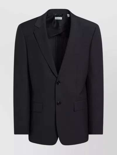 BURBERRY JACKET WOOL BLEND BACK VENT