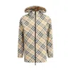Burberry Check Pattern Hooded Jackets