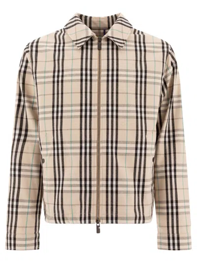 Burberry Jackets In Multicolor