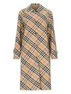Burberry Reversible Midi Coat In Multi