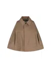 Burberry Bespoke Brown Trench Coat With Structured Collar