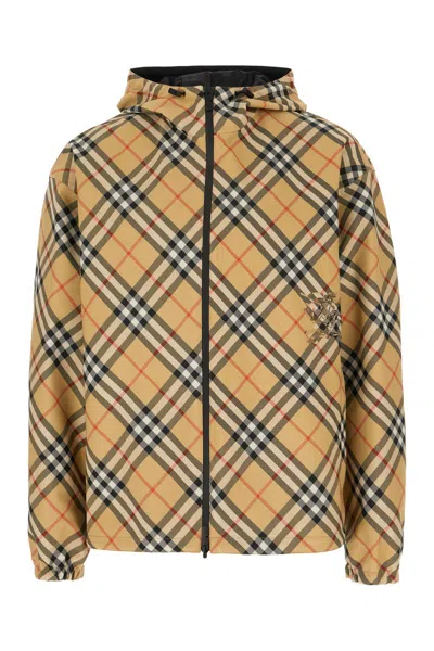 Burberry Jackets In Brown