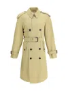 Burberry Medium Cotton Gabardine Trench Coat