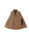 Burberry Jackets In Brown