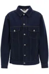 Burberry X Harrods Exclusive Japanese-denim Oversized Jacket