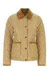 Burberry Country Polyamide Sand Jacket In Brown