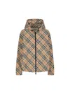 Burberry Women Archivio Check Waterproof Jacket In Multi