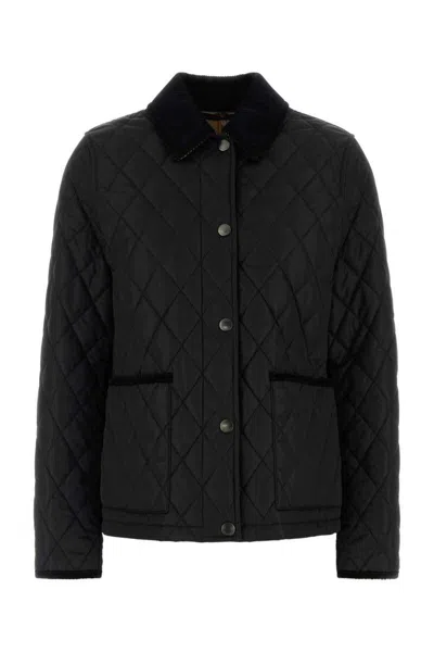 Burberry Jackets In Black