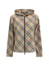 Burberry Women Archivio Check Waterproof Jacket In Multi