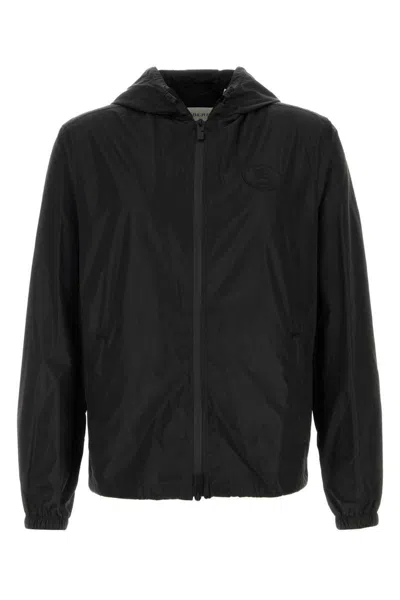 Burberry Jackets And Vests In Black