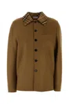 Burberry Jackets And Vests In Beige O Tan