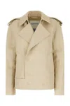 Burberry Bomber Jacket In Beige