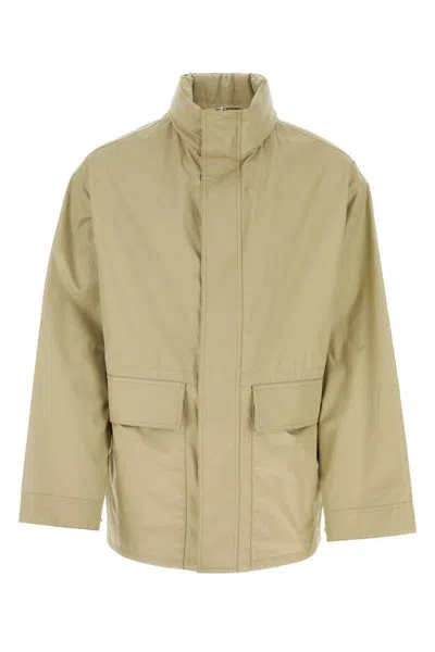 Burberry Jackets In Beige O Tan