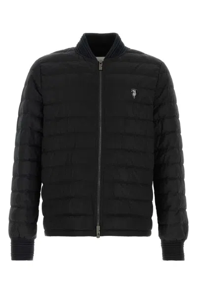 Burberry Jackets In Black