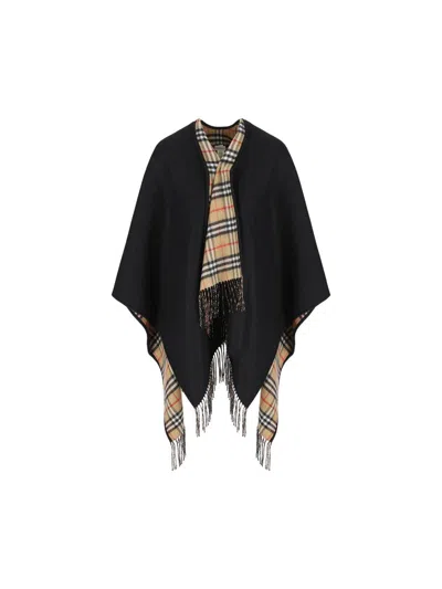 Burberry Jackets In Black