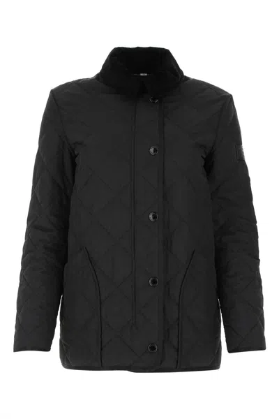 Burberry Jackets In Black