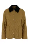 Burberry Giubbino In Poliestere Beige  Donna In Brown