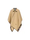 Burberry Patch Pocket Shawl In Brown