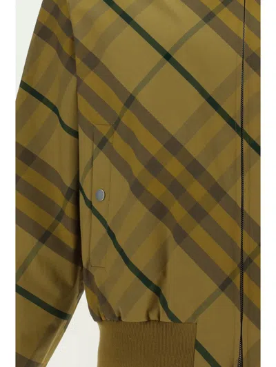 Burberry Jackets In Cedar Ip Check