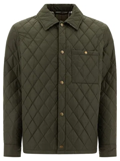 Burberry Jackets In Green