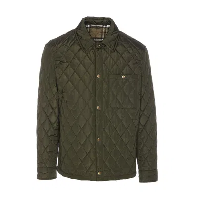Burberry Jackets In Green