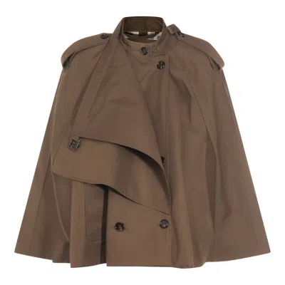 Burberry Jackets Juniper In Brown