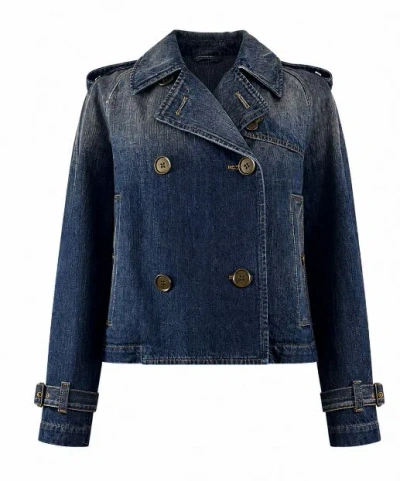 Burberry Jackets Mid Blue