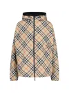 Burberry Ekd Reversible Jacket In Multi