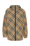 Burberry Women Embroidered Polyester Jacket In Multicolor