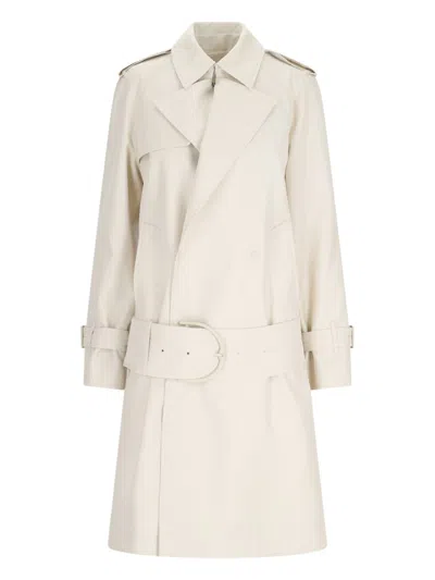 Burberry Jackets In White