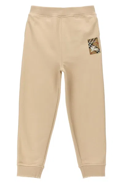 Burberry 'jackson' Joggers In Neutral