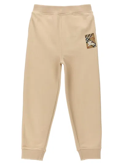 Burberry Kids' Jackson Joggers In Beige