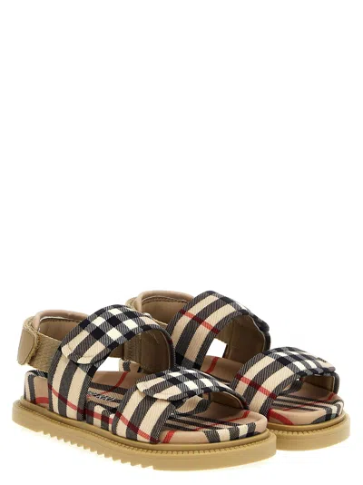 Burberry Kids' Jamie Sandals In Beige