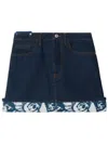 BURBERRY JAPANESE DENIM MINISKIRT