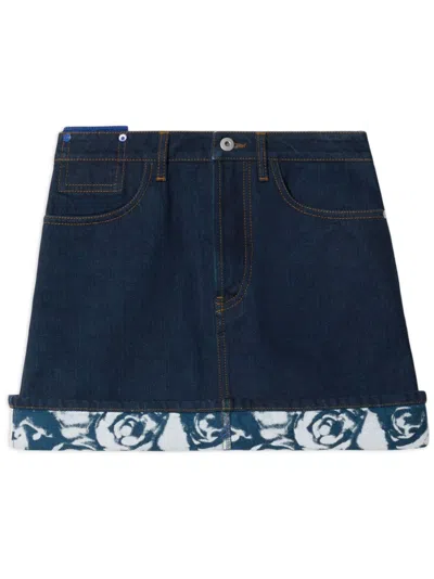 BURBERRY JAPANESE DENIM MINISKIRT