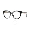 Burberry Jaqueline Demo Round Ladies Eyeglasses Be2356 3942 51