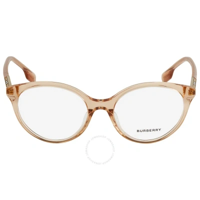 Burberry Jean Demo Oval Ladies Eyeglasses Be2349f 3358 53 In N/a