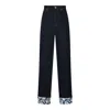 Burberry Jeans With Belt Loops In Blue