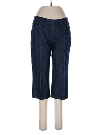 Pre-owned Burberry Jeans In Blue